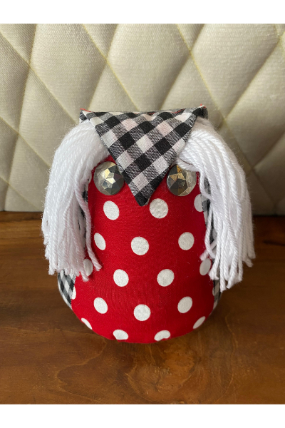 Owl Doorstop - Disco Dot